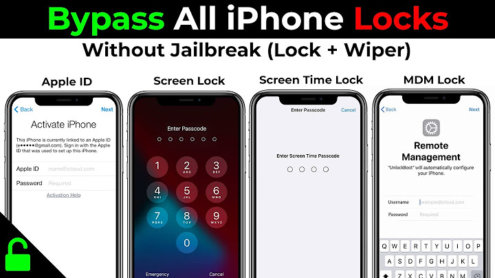 How to bypass iphone lock screen without losing data