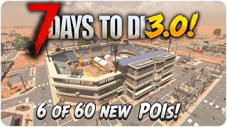 My 1st look at the EPIC NEW T5 soccer stadium & NEW T4 POIs! 7 Days to die V3.0 screenshot 3