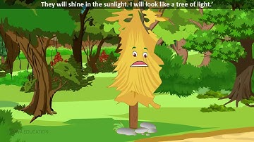 English Class 2 Chapter 11 | The Discontented Fir Tree | kids beauty.