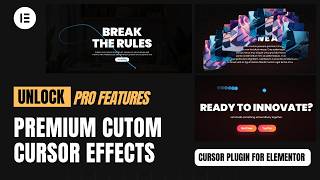 Unlock Premium Custom Cursor Effects for Elementor
