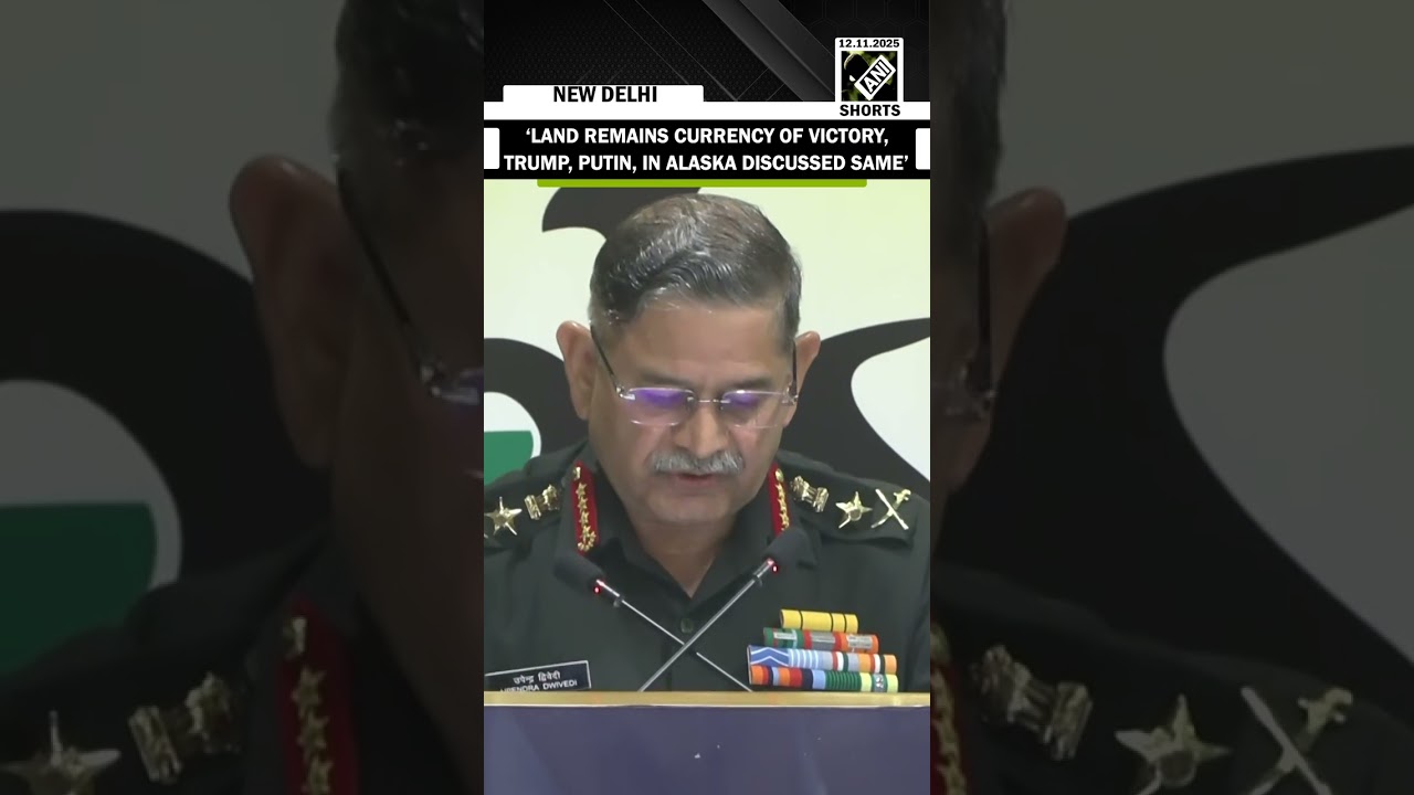 “Land remains currency of victory, Trump, Putin in Alaska...” Gen Upendra Dwivedi on modern warfare