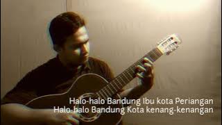 KARAOKE HALO HALO BANDUNG - ISMAIL MARZUKI  || No Vocal / Minus One / Lirik