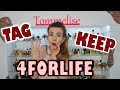 KEEP ONLY 4 FRAGRANCES FOR LIFE TAG VIDEO (UNISEX NICHE EDITION)| Tommelise