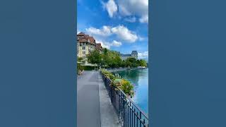 Switzerland: city of Alps🥰🤩ll Switzerland tourism 4k ll best place in Europe#swissvillage #shorts