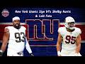 New York Giants Sign Shelby Harris &amp; Leki Fotu | D.J. Reader