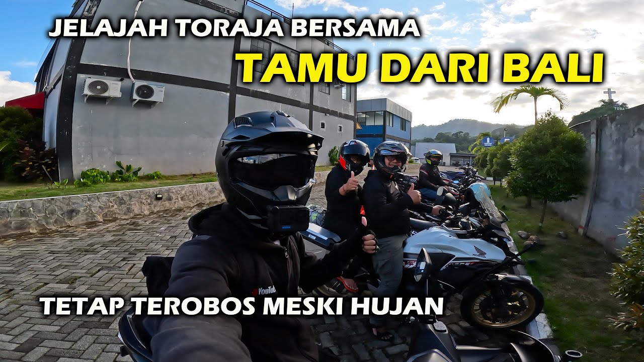 Menjelajahi Toraja Bersama Tamu Dari Bali, Tetap Terobos Walaupun Hujan