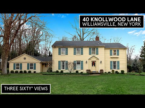 40 Knollwood Ln, Williamsville, NY home video tour