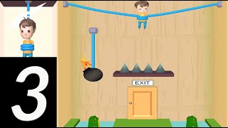 Can You Help The Man? ✂️ RESCUE CUT - ROPE PUZZLE | Level 50-75 | Gameplay Walkthrough (iOS Android) screenshot 5