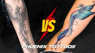 100  Phoenix Tattoos You Need To See!