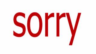 Sorry for Being So Cute