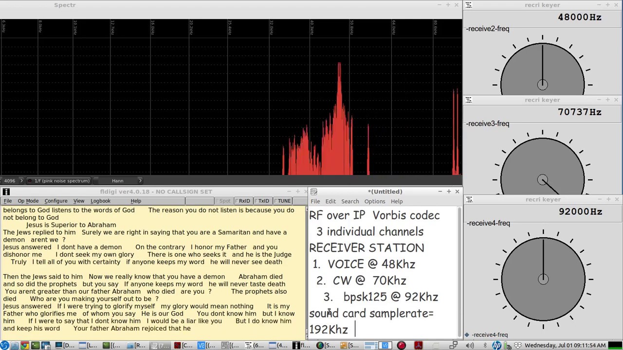 Ham Radio - no antenna ? RIG not working ? you can still send & receive RF with RF over IP - LF band