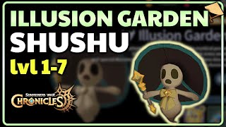 ILLUSION GARDEN (Shushu - Light Howl) GUIDE LEVEL 1-7 - Summoners War Chronicles