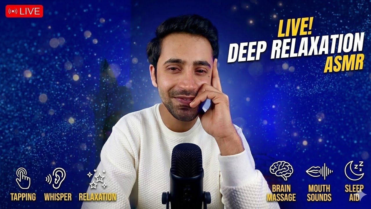 Versatile ASMR is live For Sleep and Relaxation ✨😴