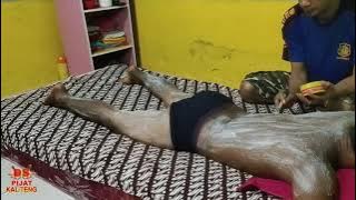 cara lulur dan scrub full body