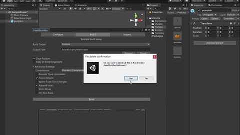 Tutorial - Creating and uploading an asset bundle