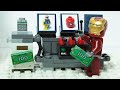 Lego Iron Man Experimental Heroes Machine Superhero Animation