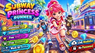 Subway Princess Runner Mod Terbaru - Unlimited Coin & Diamond | Latest Version