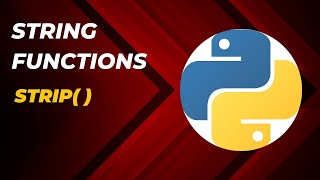 Strip in Python | Python Tutorial in Hindi | String in Python |  strip String Function in Python