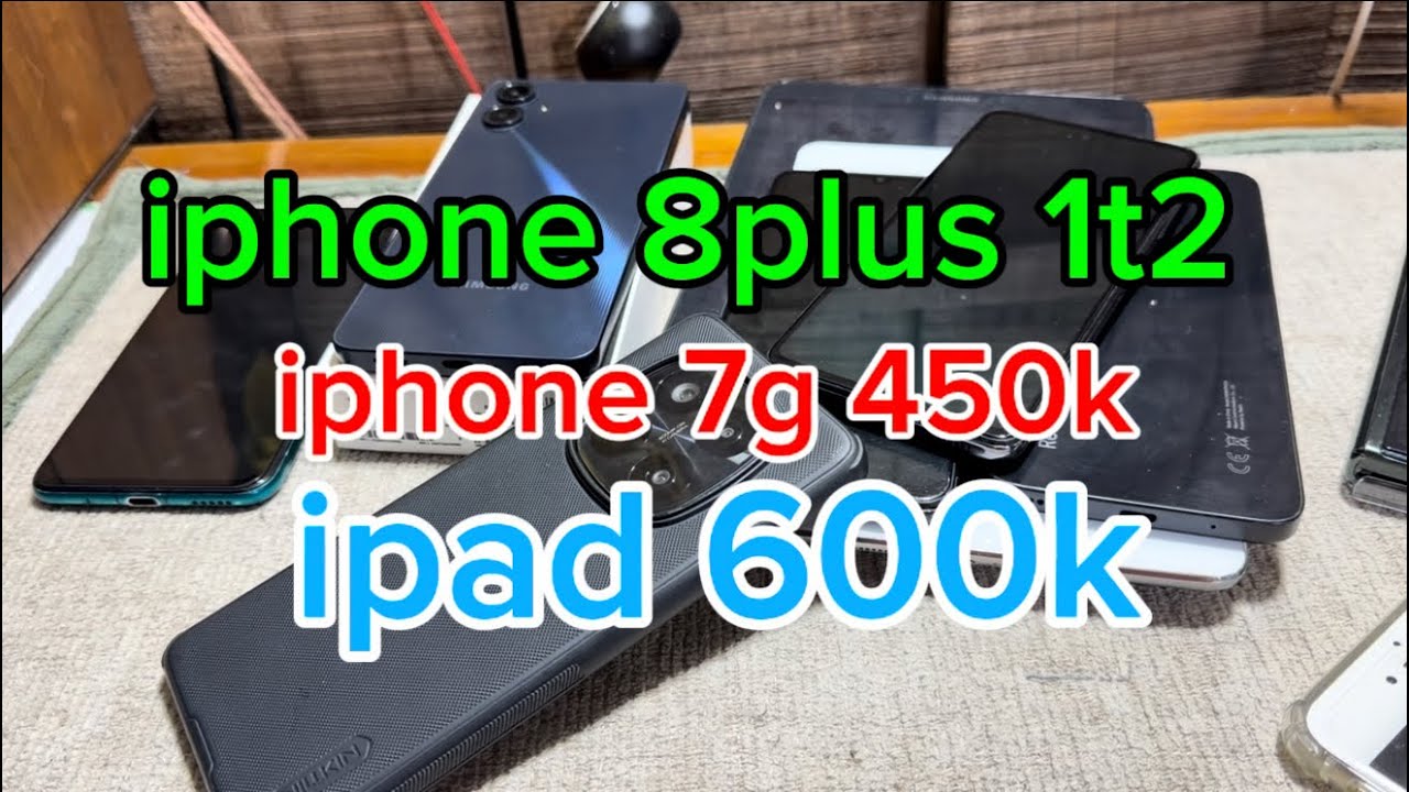 sale đầu năm iphone 7g 450k , ipad 600k , iphone 8plus 1t2 ( 22-2-2026 )