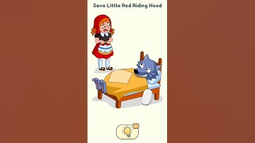 Dop 3 (Delete One Part) Save Little Red Riding Hood #shorts