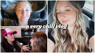 VLOG: closet tour, new hair, PO Box haul!!!!