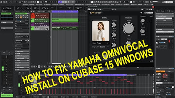 How to Fix Yamaha Omnivocal Install on Cubase 15 Windows | #cubase15