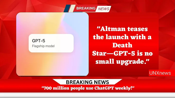 GPT-5 Launched: OpenAI’s Most Powerful AI Ever | Sam Altman’s Bold New Move #unxnews