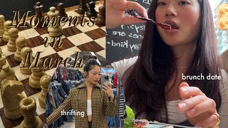 hello march and spring vlog small mundane moments in the city