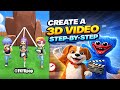 Step By Step Guide To Creating A 3D Video In 1 Hour Mountain Move Challenge 