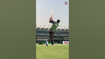 Pakistan vice-captain Shadab Khan in action 💫 #PAKvBAN | #ClashOfGreen M2N1A