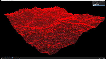 Diamond-square algorithm in ShadedPath engine