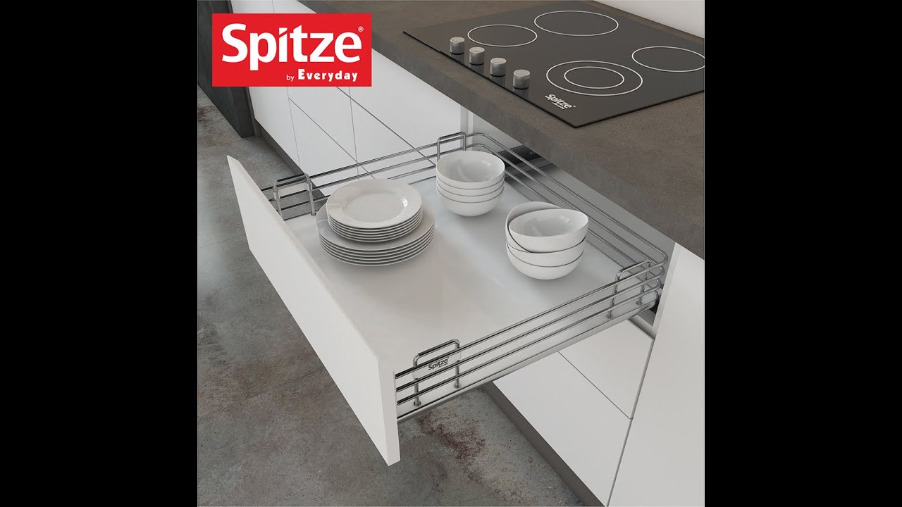 Blind Corner Kitchen Storage Basket - Spitze By Everyday