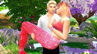 IN LOVE WITH A MERMAID | SUDDENLY MERMAID [2/3] | THE SIMS 4: STORY