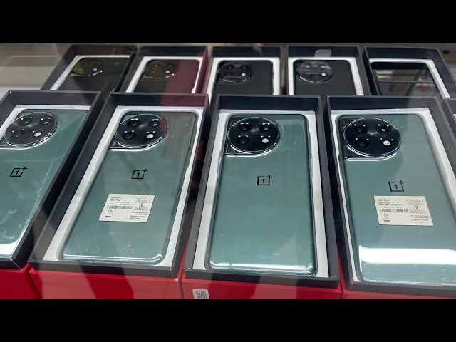 Unveiling the limited demo handsets of Samsung S23 Ultra (12/256GB) and OnePlus 11, 11R (8/128GB)