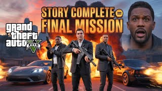 "I Finally Finished GTA V Story Mode | Epic Ending!" 😎
