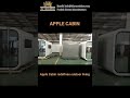 20‘ Outdoor Living Apple Cabin #prefabricated #temporary