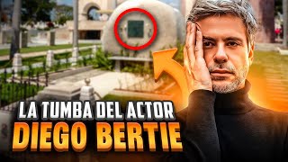 VISITANDO LA TUMBA DE DIEGO BERTIE Actor y cantante peruano.Uno de los actores más famosos del Perú.