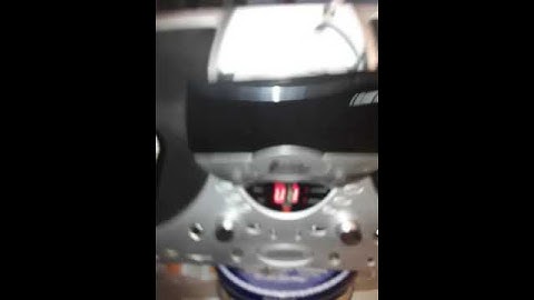 Cd shaking at 1000 rpm (moves slight)