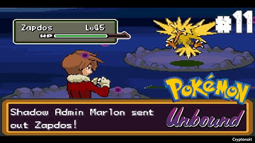 Pokemon Unbound (Version 1.1.3.1) Part 11 | Battling a Zapdos - Thundercap Mountain  (No Commentary)