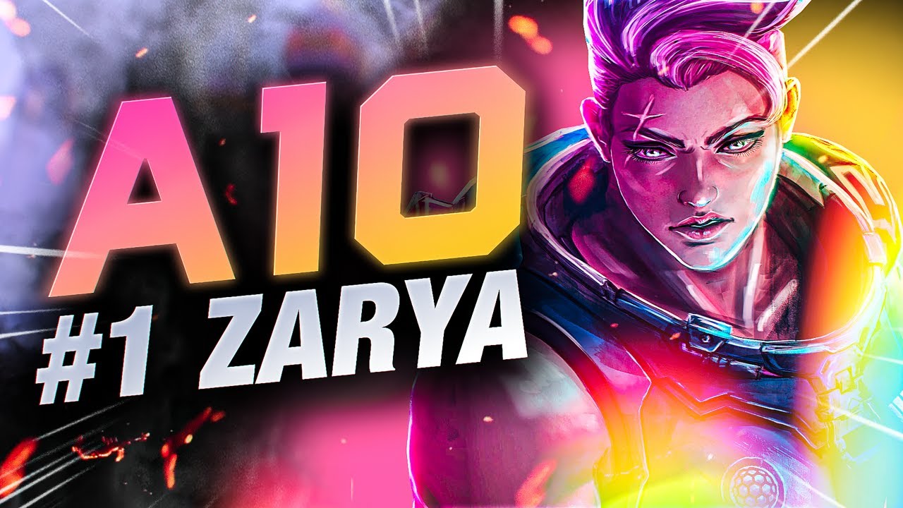 A10 is the BEST ZARYA in Overwatch...