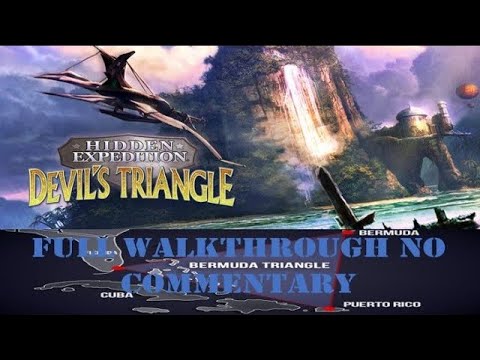 Hidden Expedition 4 Devil's Triangle Full Walkthrough No Commentary