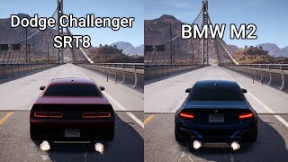 NFS Payback - Dodge Challenger SRT8 vs BMW M2 - Drag Race
