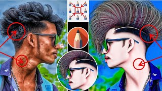 Trending Realistic Hair Editing✓ HDR Skin Smooth | Pencil से Hair Editing करना सीखे | All Tricks