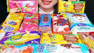 ASMR ES KRIM KARAKTER 😅 SPIDERMAN, SPONGEBOB, PATRICK, UPIN IPIN, CHOCO CAPTAIN, HAKU IKAN, KUL KUL