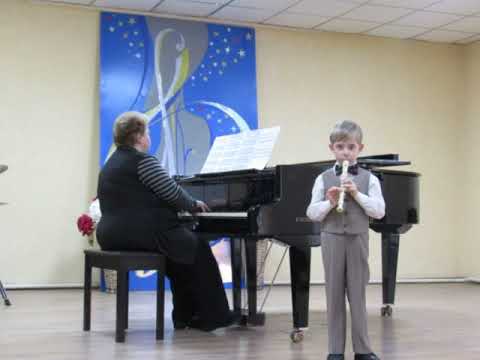 Мамотюк Богдан. 6 лет. "Mini Concertino" Daniel Hellbach