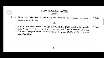 Surveying - civil engineering jntuk r23  & autonomous - 2nd btech 1st semester