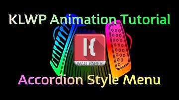 KLWP Animation Tutorial - Accordion Style Animations OH MY... The ON/OFF Switch!?!?