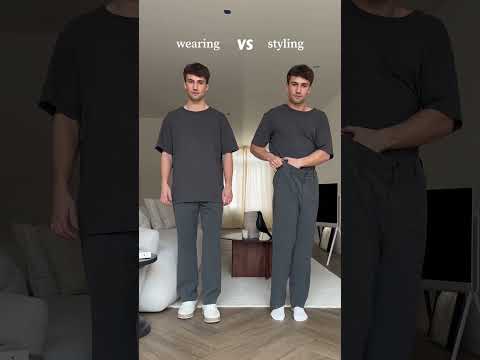 WEARING vs STYLING What do you think of this tuck in method Subscribe for fashion style