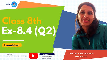 [Revised NCERT Syllabus] Class 8 Ex-8.4 Q2 | Algebraic Expressions and Identities | Victory Point