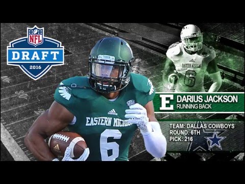 Darius Jackson Selected by the Cowboys in the 2016 NFL Draft